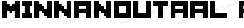 minnanoutaal regular字体转换